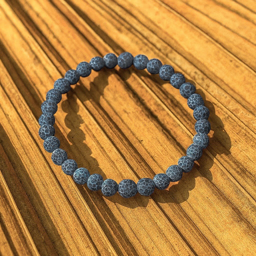 Armband Darkbreeze Pearls - Pulver & Blei