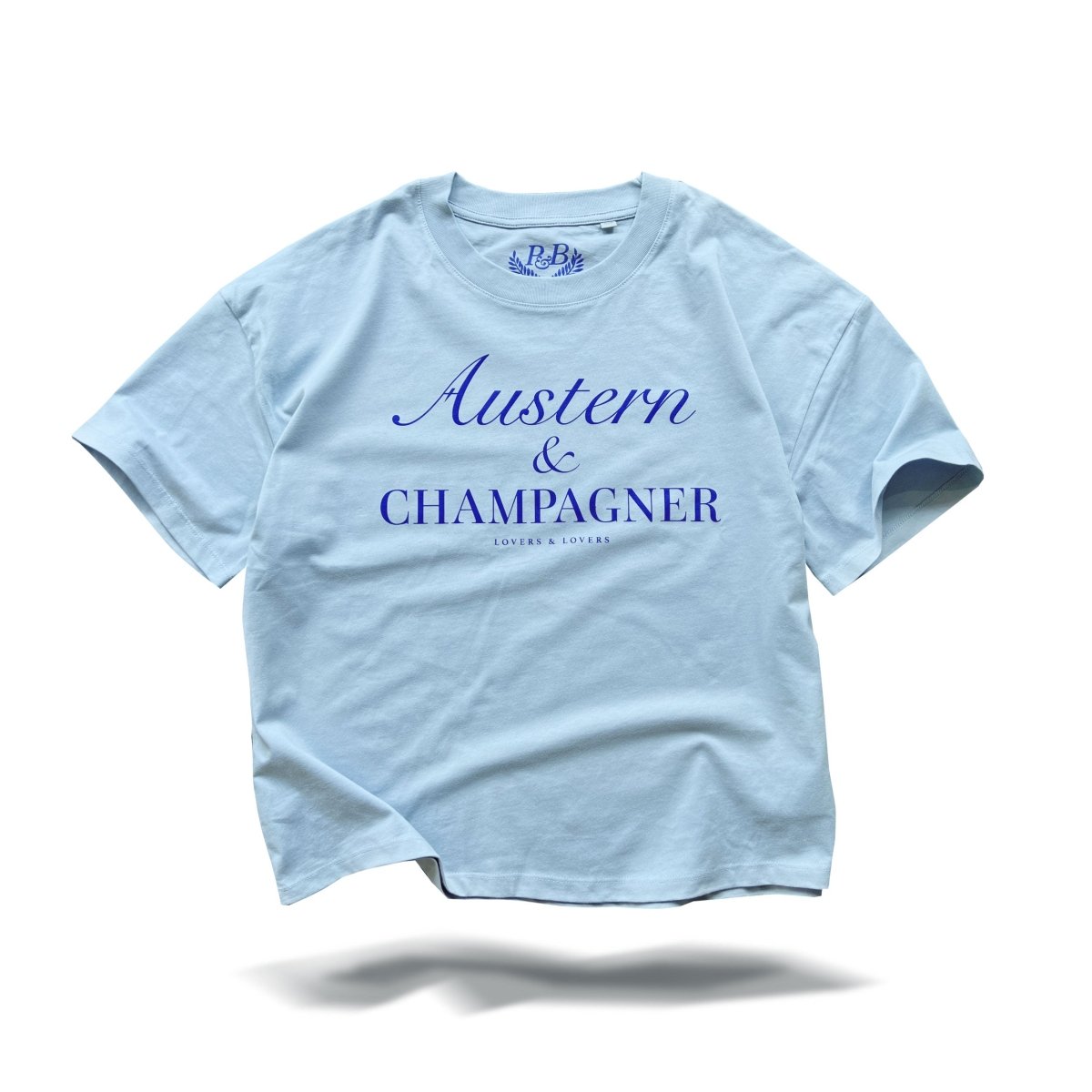 Austern & Champagner - Sea Breeze Blue Oversize - Pulver & Blei