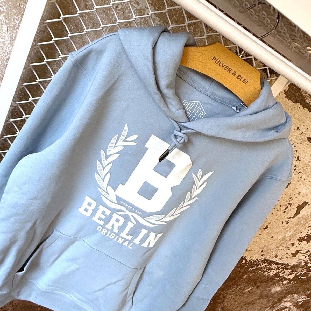 Berlin Original Hoodie - Pulver & Blei