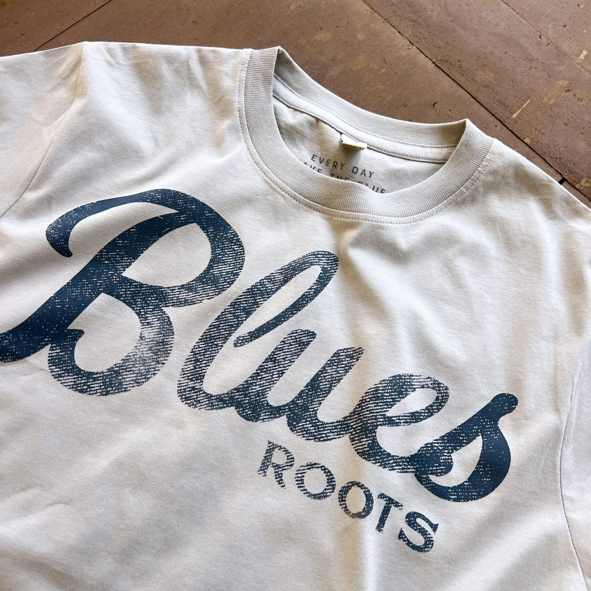 Blues Roots T-Shirt - Asphalt grey - Pulver & Blei