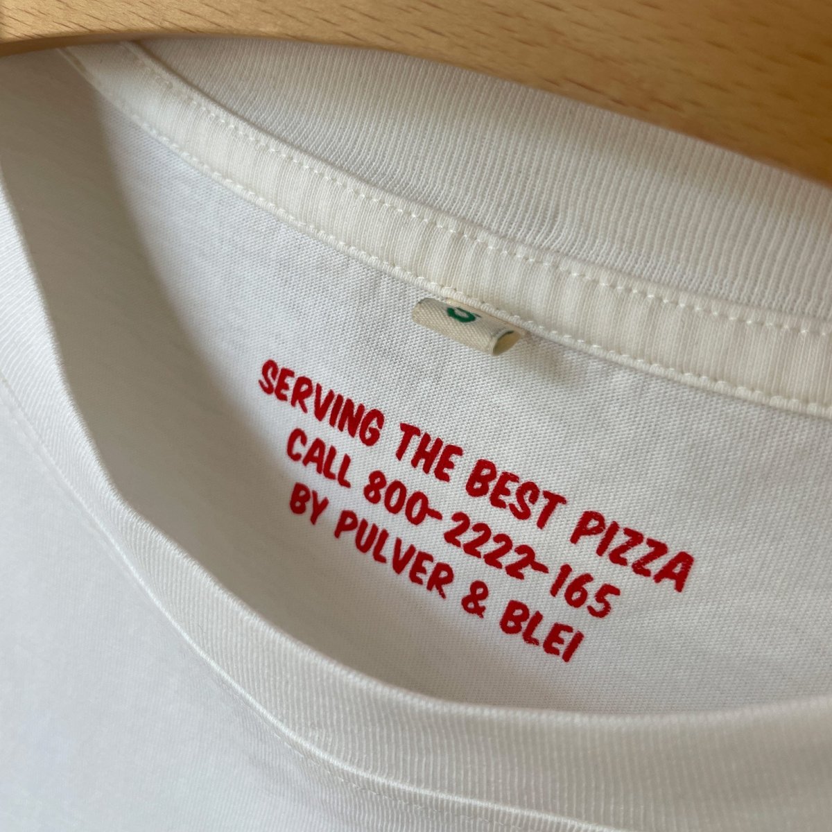 Call me for Pizza - Oversize T-Shirt - Pulver & Blei