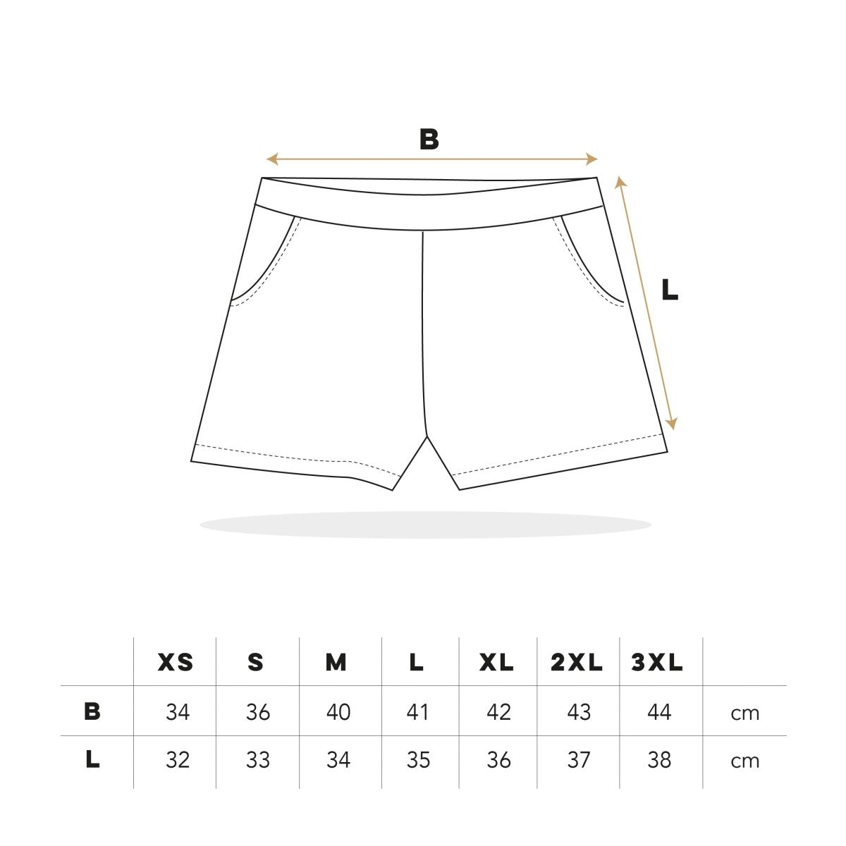 Frottee Love - Womans Short Lavendel - Pulver & Blei