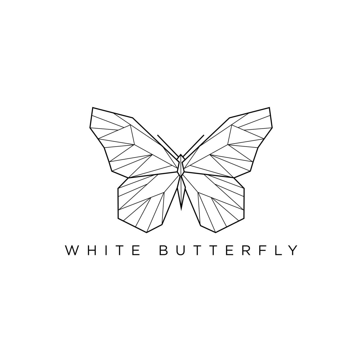 Lizzara White Butterfly Mens - Pulver & Blei