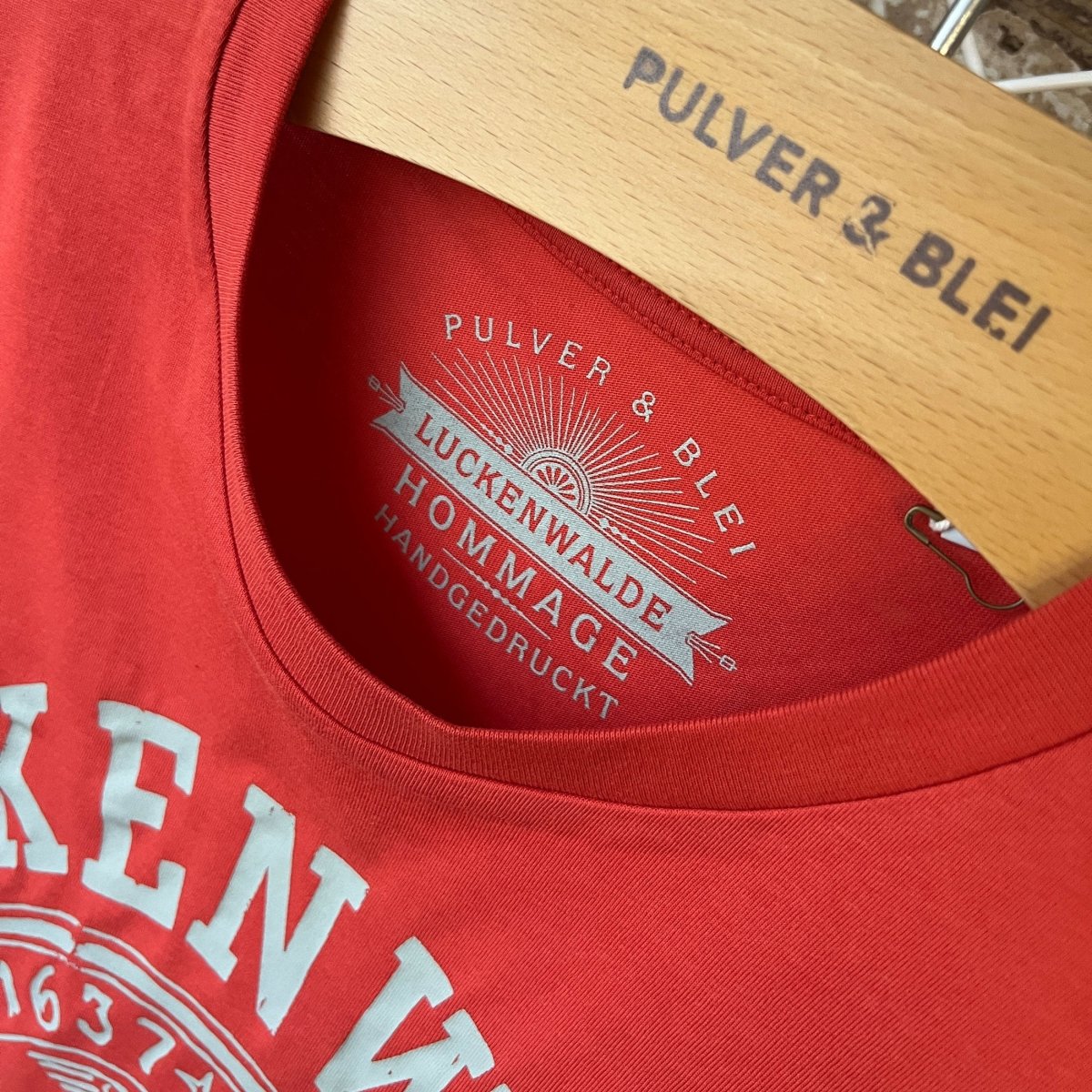 Luckenwalde Siegel rot - Pulver & Blei