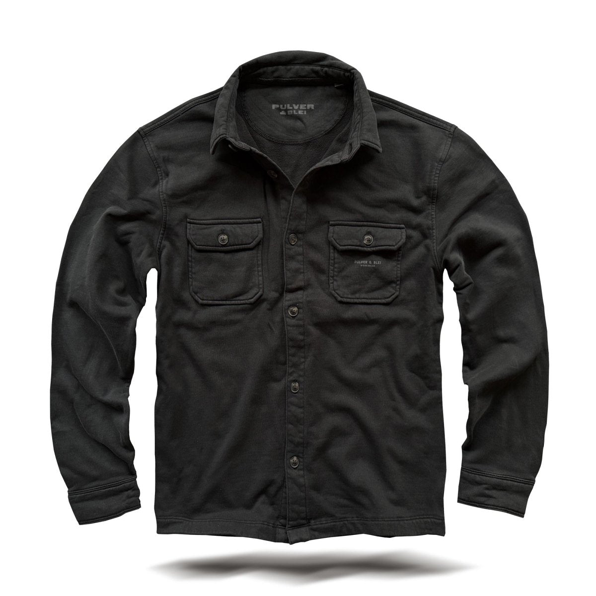 Molton Workwear Hemd - Pulver & Blei