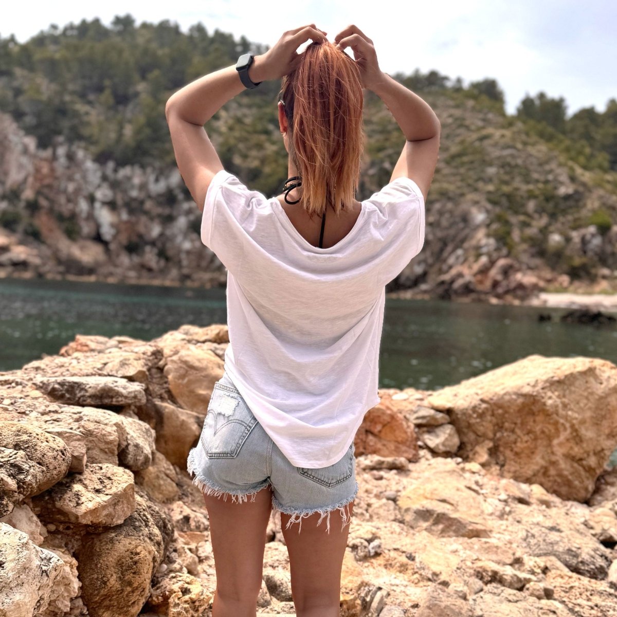 No Risk No Story - White Fashion Tee - Pulver & Blei