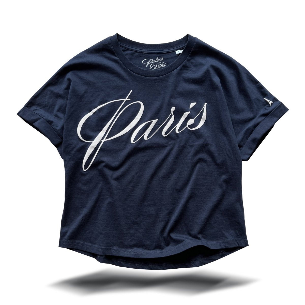Paris Chic - Fashion T-shirt Navy - Pulver & Blei