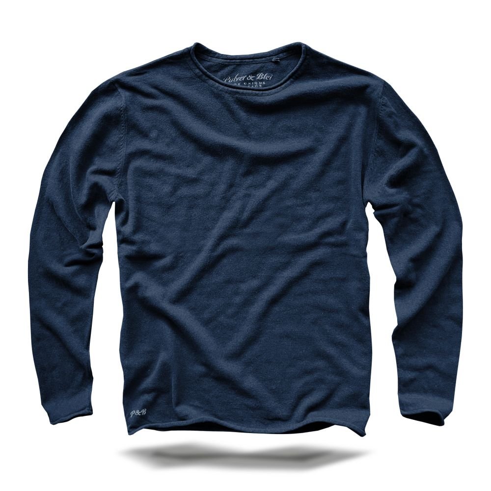 Strickpullover - Heritage Gent Blue - Pulver & Blei