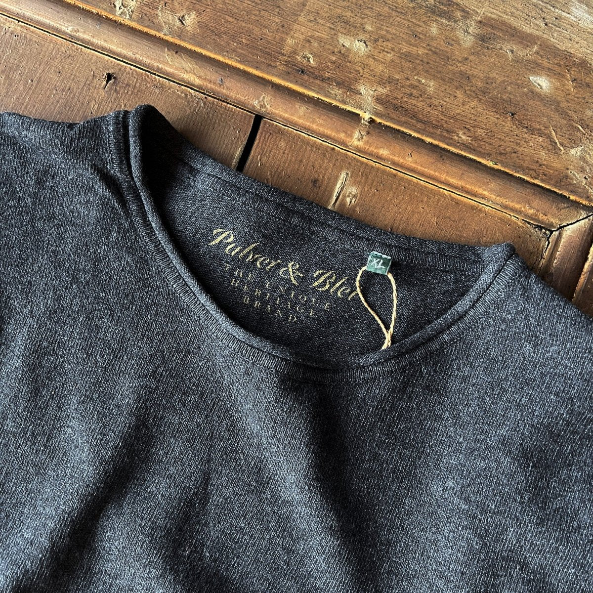 Strickpullover - Heritage Gent Charcoal - Pulver & Blei