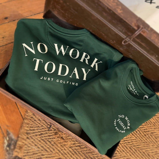 Swing Easy Golf Sweater Green - Pulver & Blei