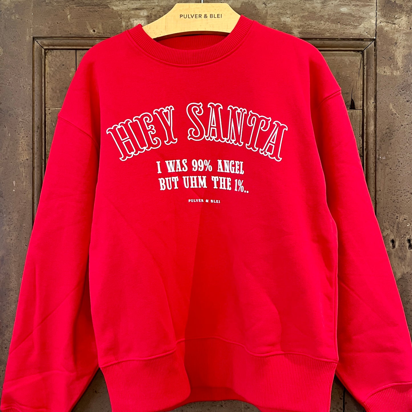 Hey Santa - Christmas Oversize Sweater