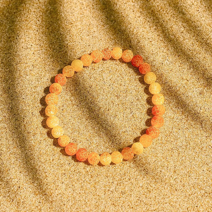 Armband Sunrise Pearls - Pulver & Blei