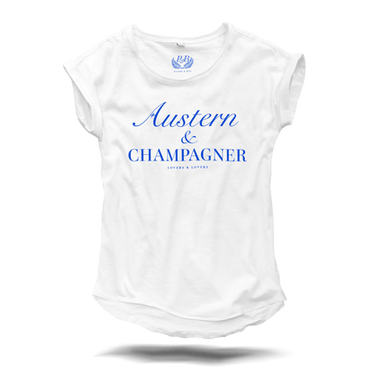 Austern & Champagner - Fashionshirt white - Pulver & Blei