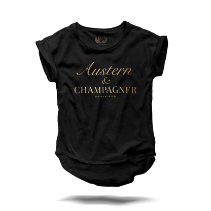 Oysters &amp; Champagne - Fashionshirt white