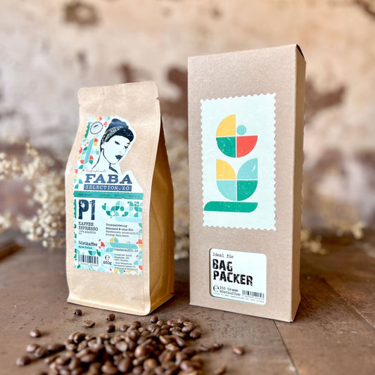 BAG PACKER P1 - Espresso Kaffee - Pulver & Blei