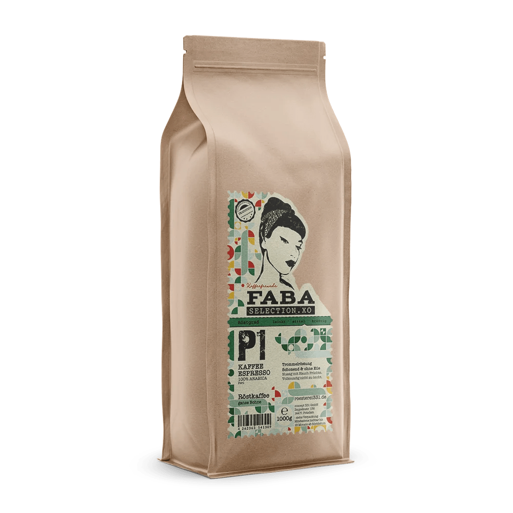 BAG PACKER P1 - Espresso Kaffee - Pulver & Blei