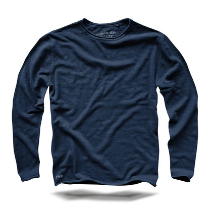Knitted Sweater - Heritage Gent Blue