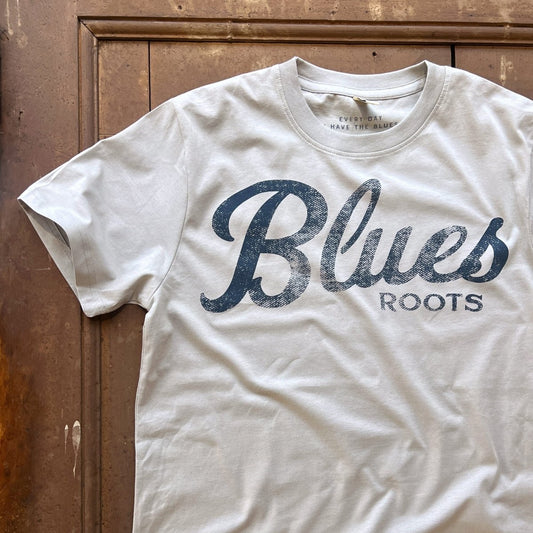 Blues Roots T-Shirt - Asphalt grey - Pulver & Blei