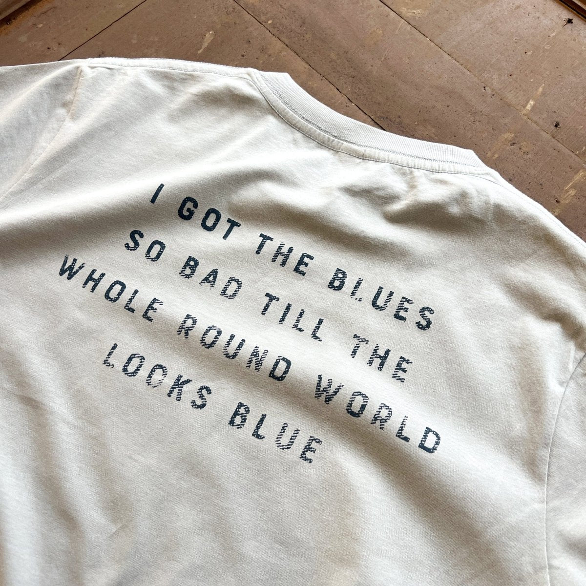 Blues Roots T-Shirt - Asphalt grey - Pulver & Blei