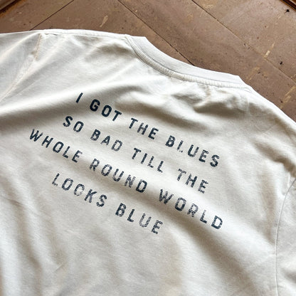 Blues Roots T-Shirt - Asphalt grey - Pulver & Blei
