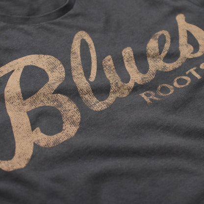 Blues Roots T-Shirt - Dark grey - Pulver & Blei