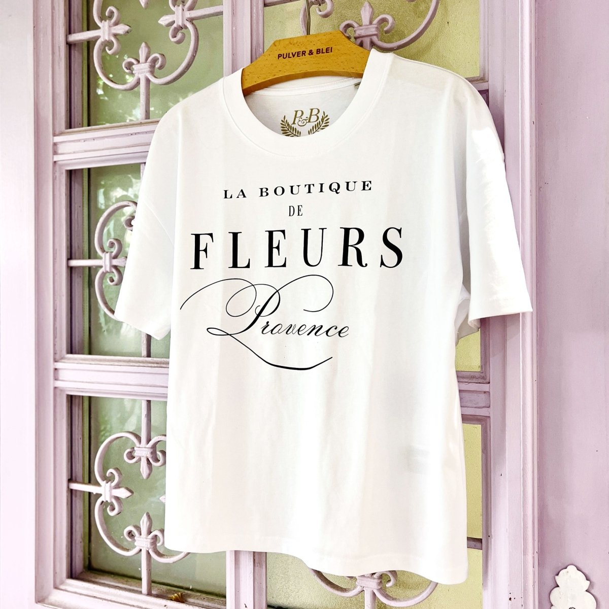 Boutique de Fleurs - Oversize T-Shirt - Pulver & Blei