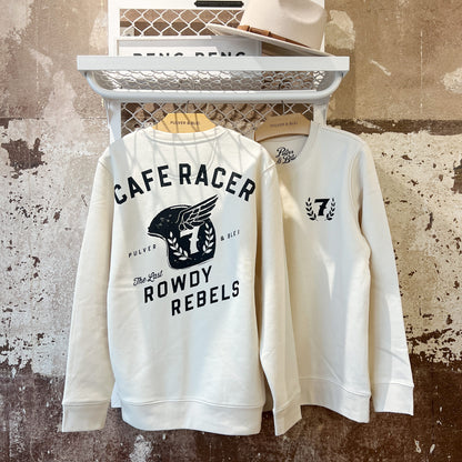 Rowdy Rebells Cafe Racer - Sweatshirt Raw