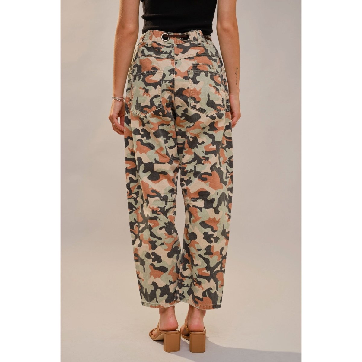Canvas Camo Pants - Pulver & Blei