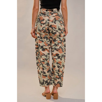 Canvas Camo Pants - Pulver & Blei