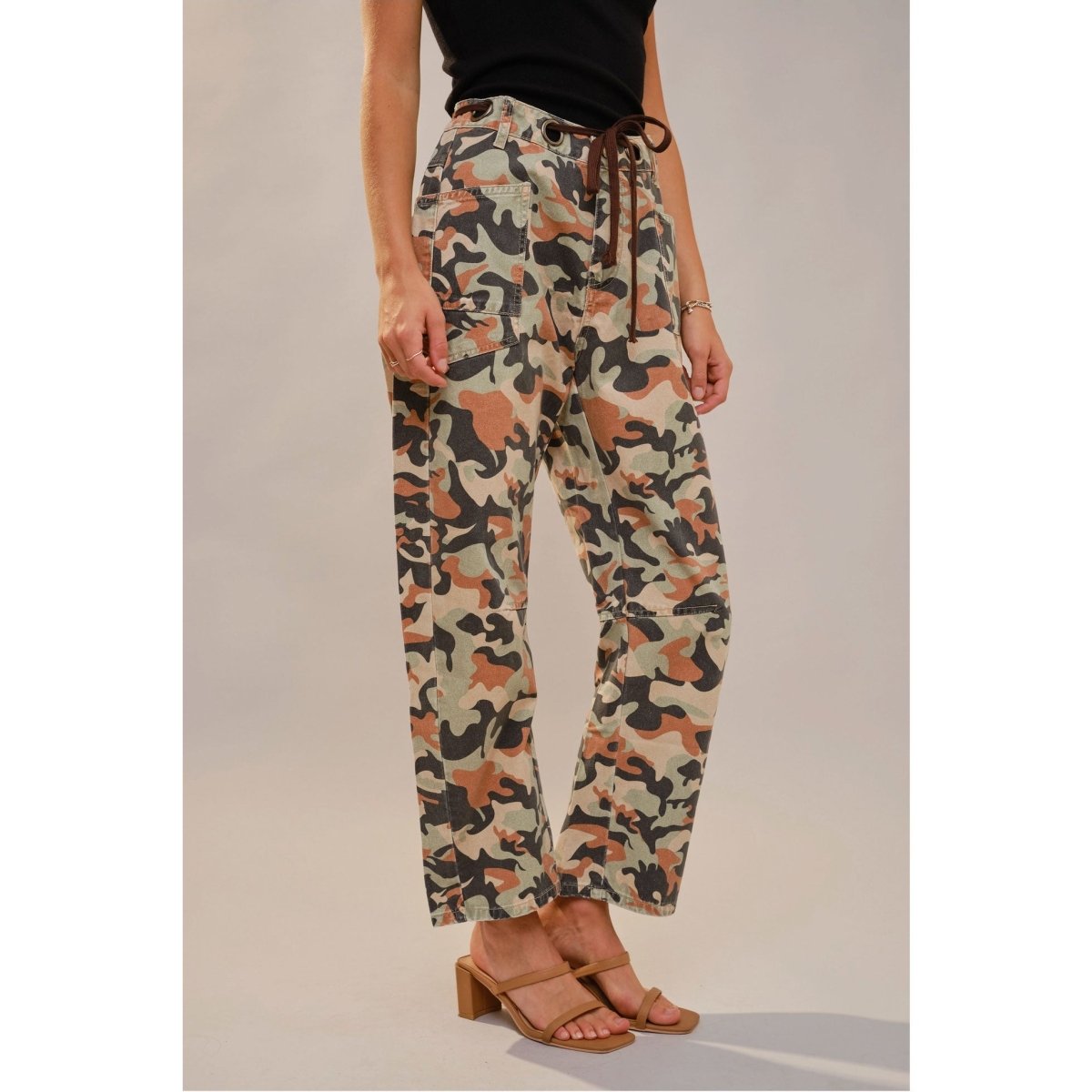 Canvas Camo Pants - Pulver & Blei