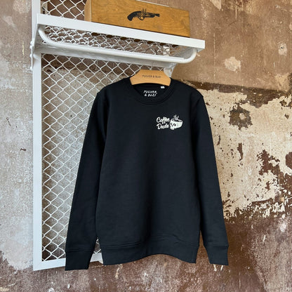 Coffee Dude - Sweatshirt Black - Pulver & Blei