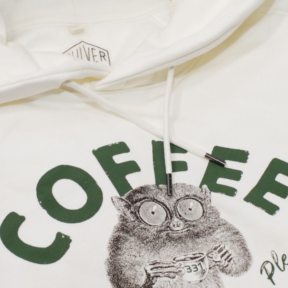 Coffee Junkie Unisex Hoodie creme