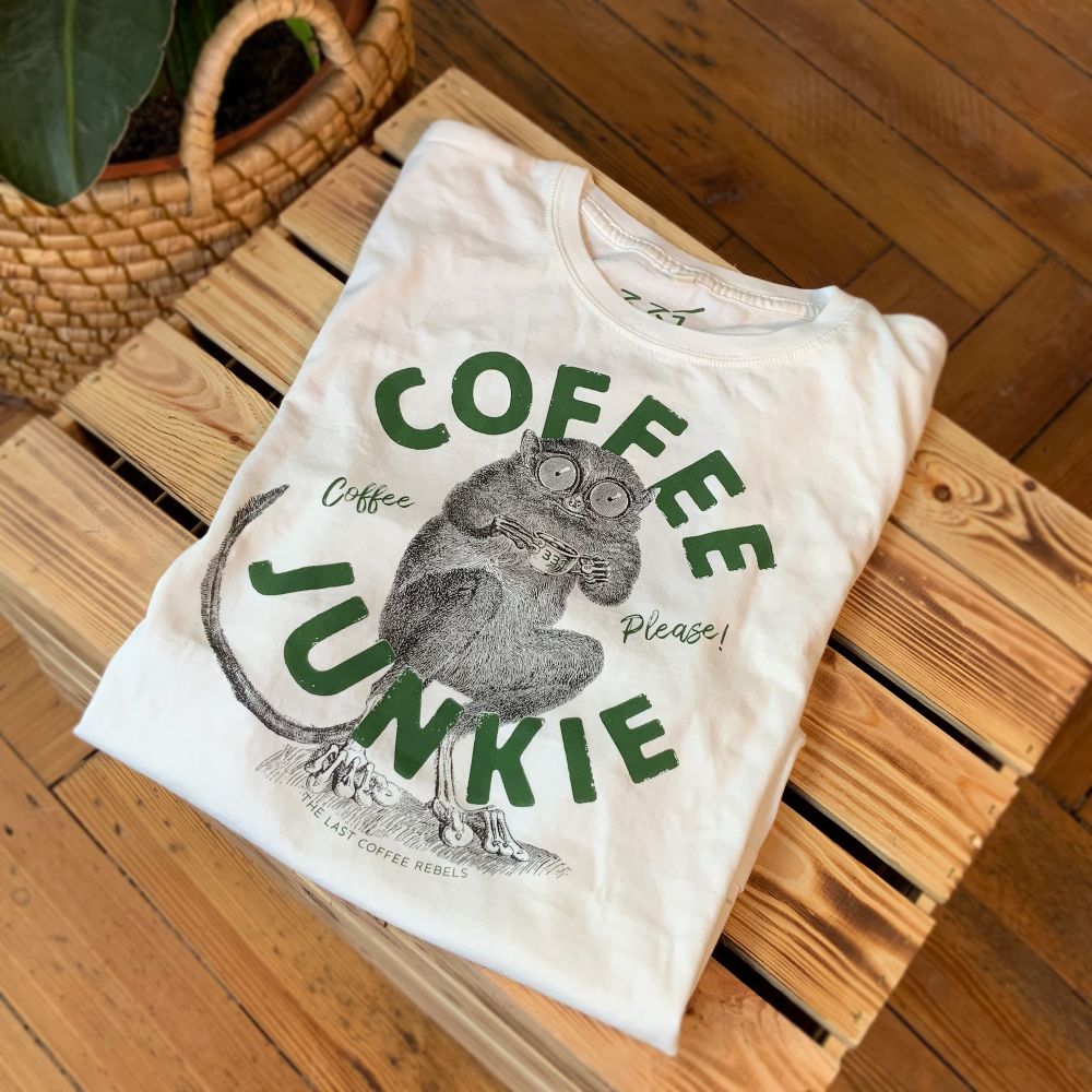 Coffee Junkie Männer T-Shirt Nature