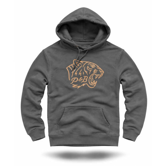 Copper Cat - Hoodie Iron Grey - Pulver & Blei