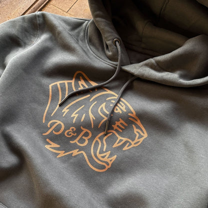 Copper Cat - Hoodie Iron Grey - Pulver & Blei