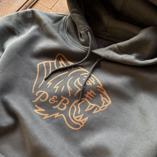 Copper Cat - Hoodie Iron Grey - Pulver & Blei
