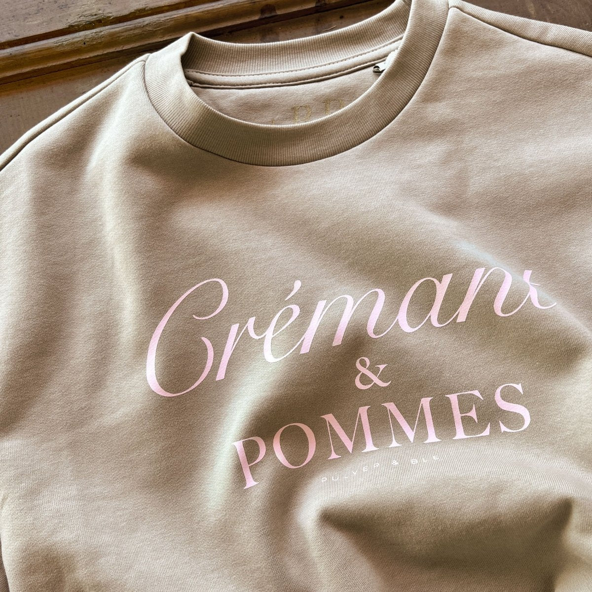 Crémant & Pommes - Soft Brown Sweater - Pulver & Blei
