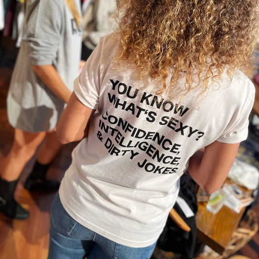Dirty Jokes Boy Cut Tee - Pulver & Blei