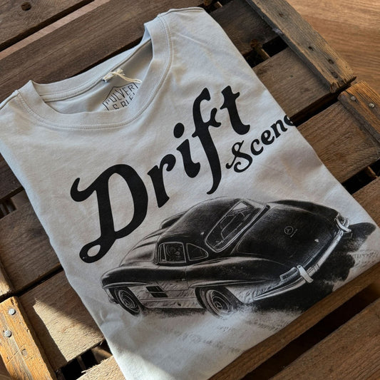 Drift Scene - T-Shirt grau - Pulver & Blei