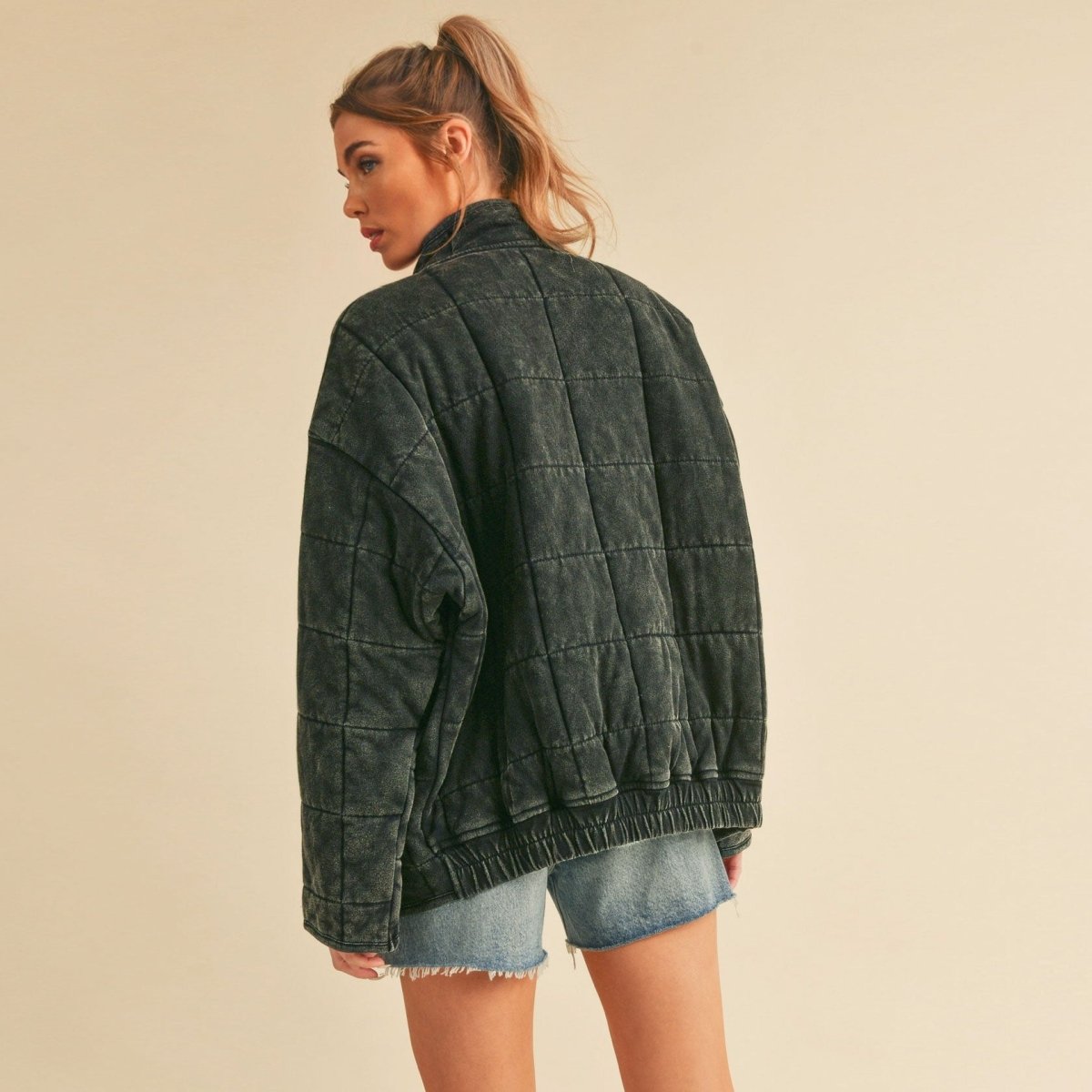 Echowood Haze - LA Vintage Jacket - Pulver & Blei