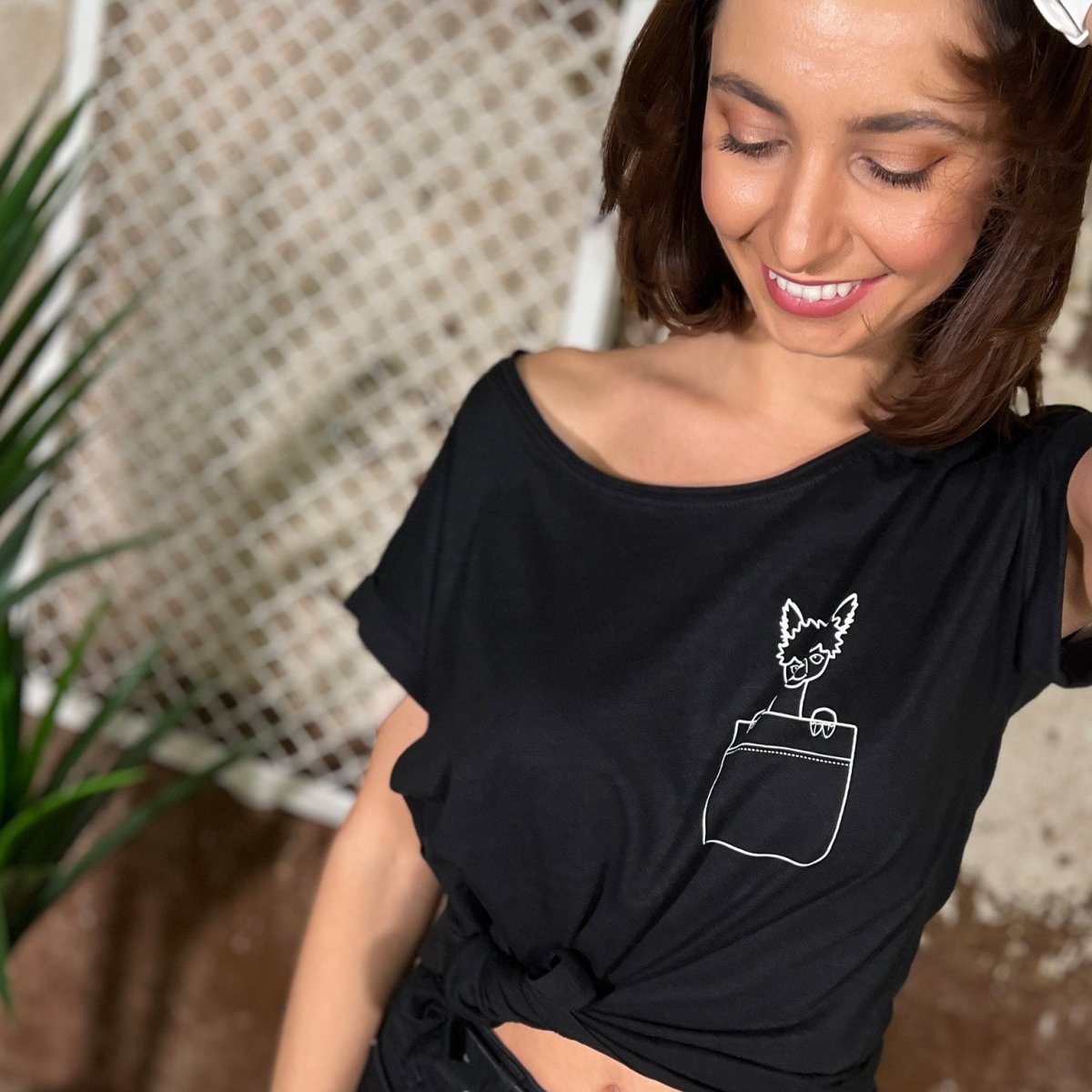 Fashion T-Shirt - HCH Alpacas Potsdam - Pulver & Blei