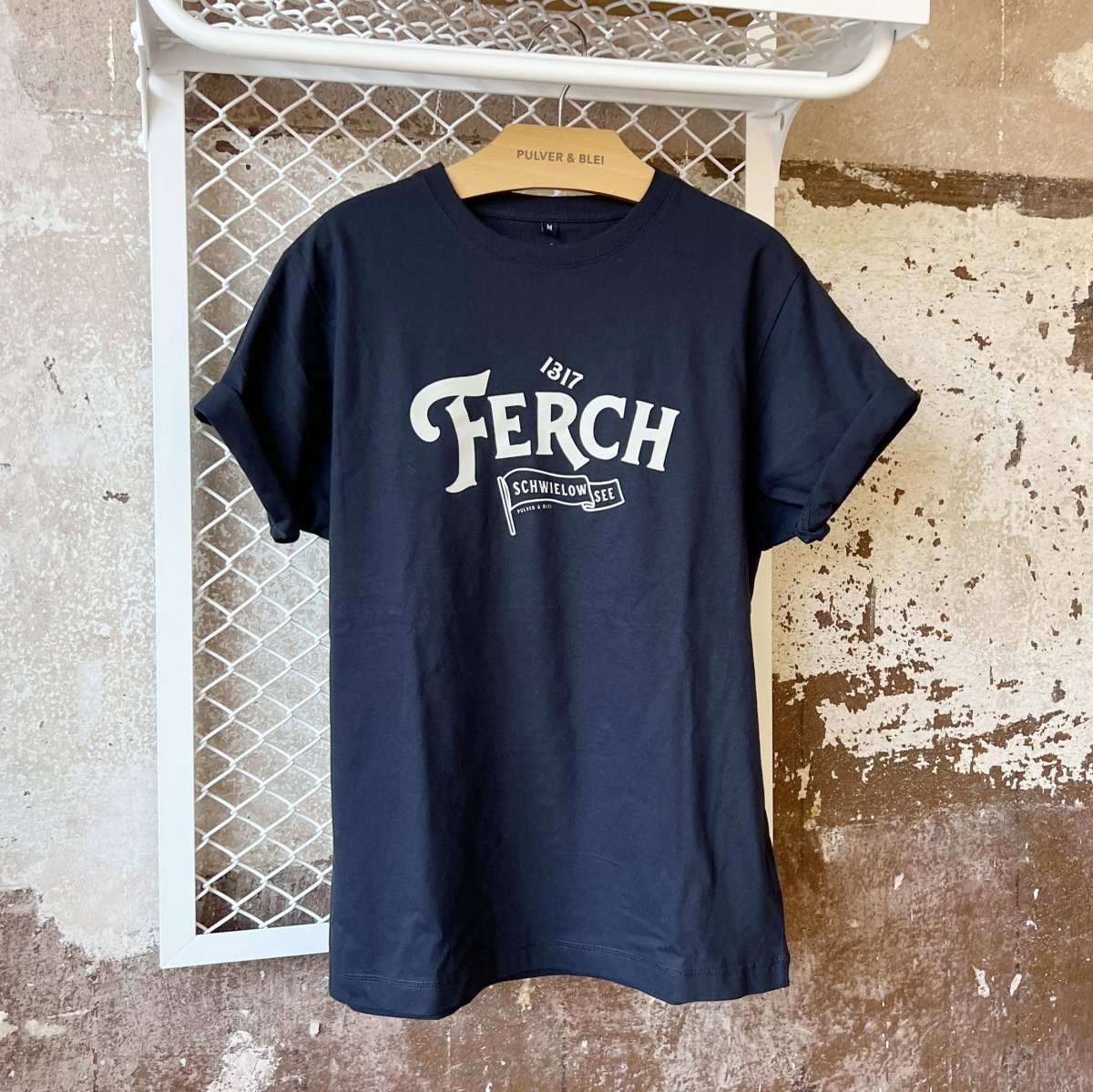 Ferch Schwielowsee T-Shirt navy - Pulver & Blei