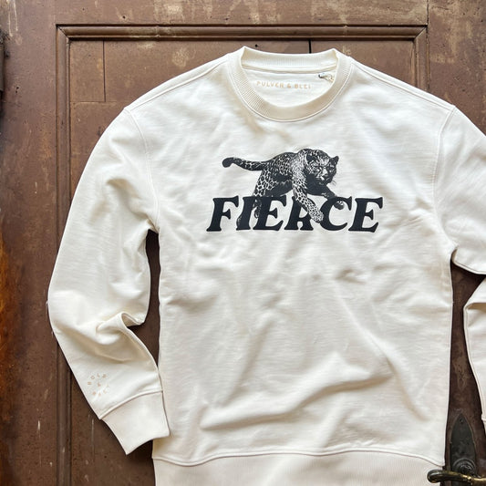 Fierce, Bold & Racy - Leopard Sweater - Pulver & Blei