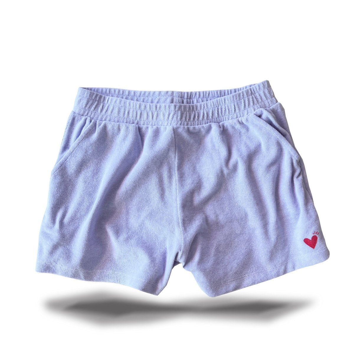 Frottee Love - Womans Short Lavendel - Pulver & Blei