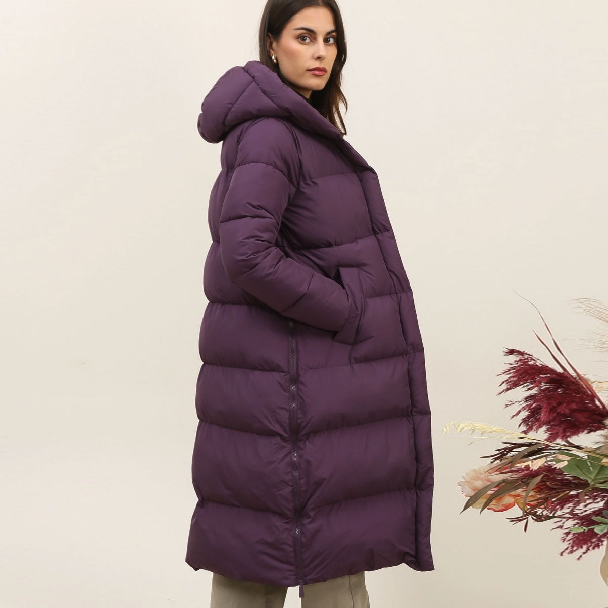 Grande Belle - Puff Down Jacket Purple
