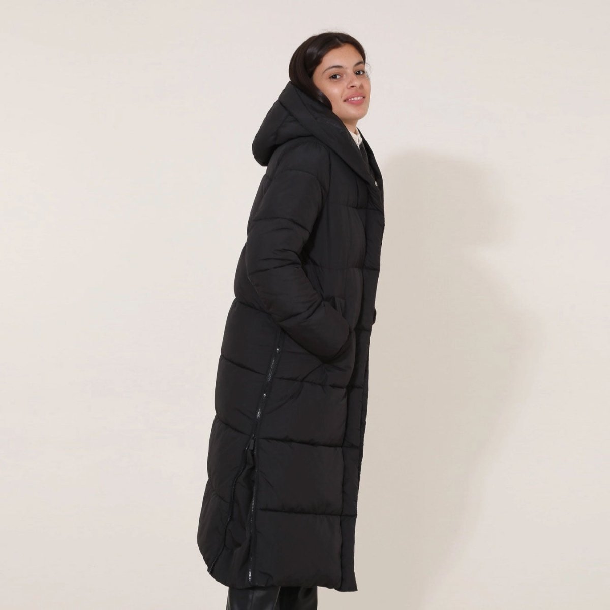 Grande Belle - Puff Down Jacket Black - Pulver & Blei