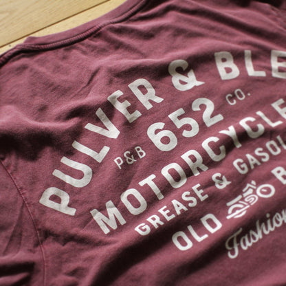 Grease & Gasoline - washed red - Pulver & Blei