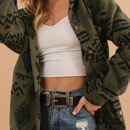 Green Valley Teddy Jacket - Pulver & Blei