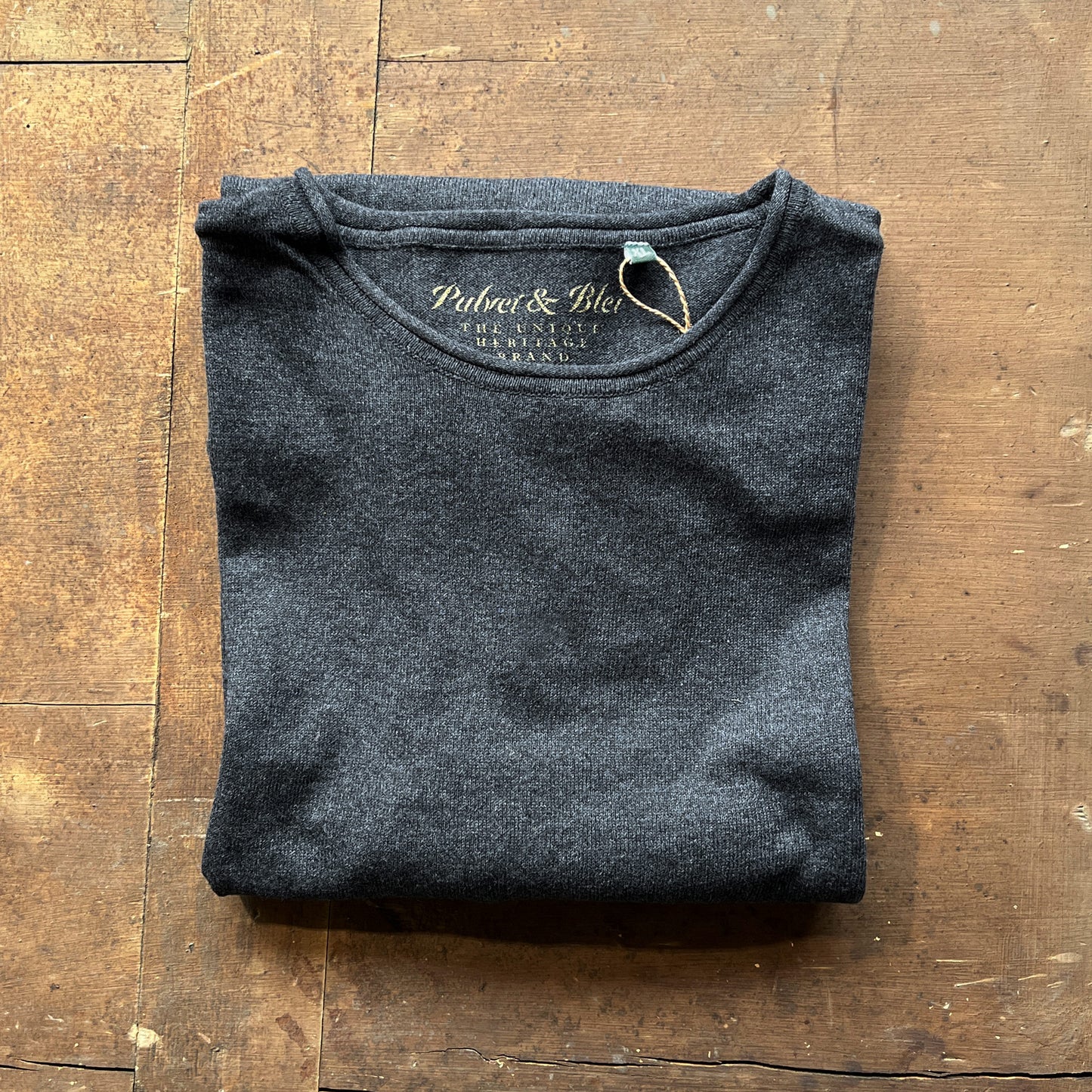 Knitted sweater - Heritage Gent Charcoal