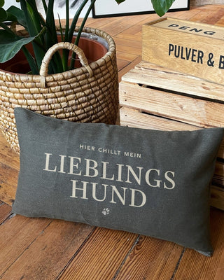 HIer chillt mein Lieblingshund